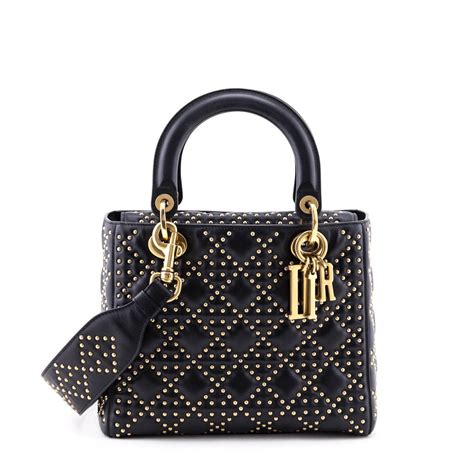 lady dior supple leather medium calfskin|Medium Lady Dior Bag Black Grained Cannage Calfskin.